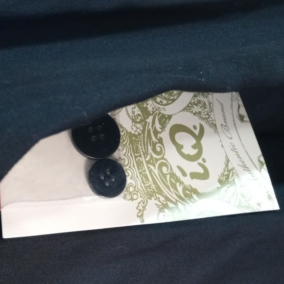 I.Q. Authentic Brand Elegant Black Women's Jacket, Festival, Retro, Grandma Core - Picture 6 of 13